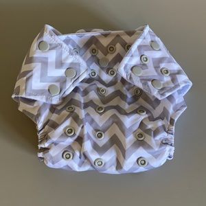 Alva Double Gusset Cloth Pocket Diaper